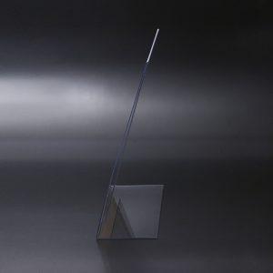 プラスチック製POP　縦置きL字型POP