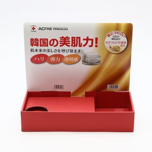 紙製陳列什器　置き型什器