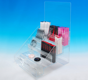 プラスチック製POP　置き型什器
